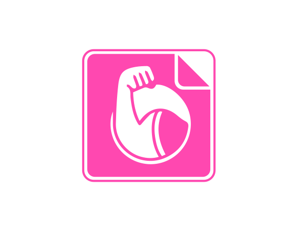 Sticker met extra kleefkracht